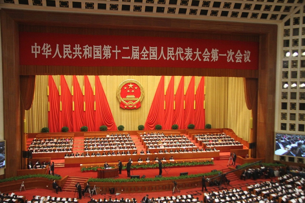 中國全國人民代表大會。（翻攝自維基百科）