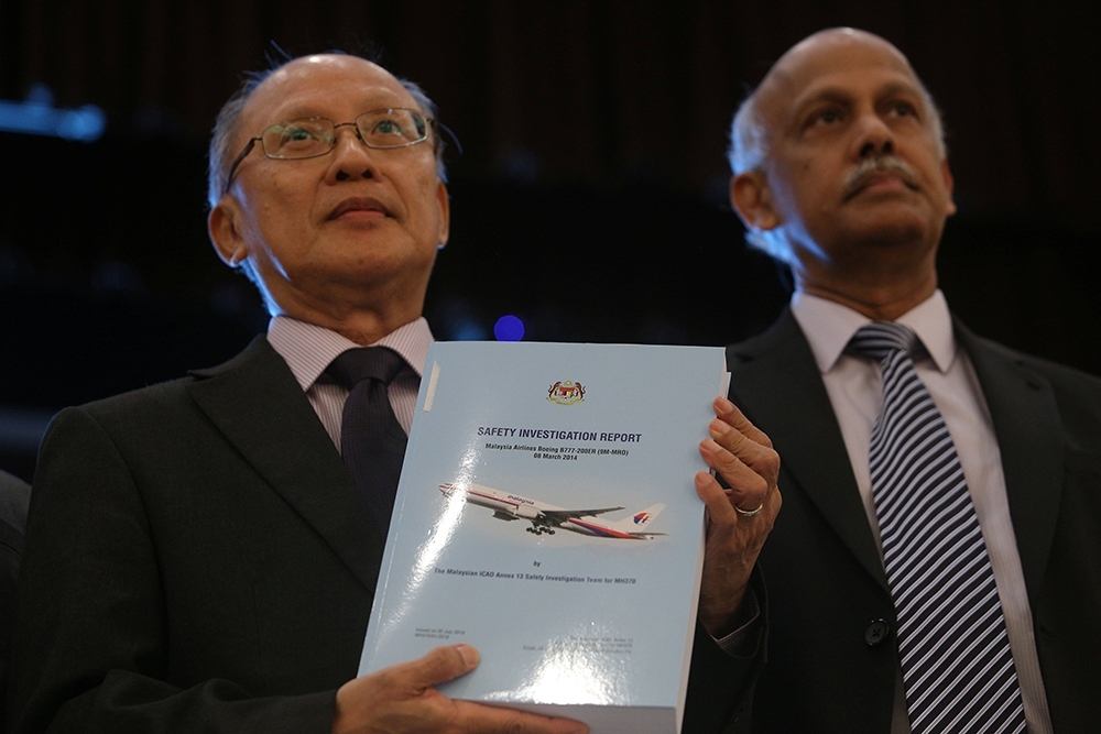 馬來西亞30日發表馬航MH370調查報告，對意外成因仍「未能確定」。（湯森路透）