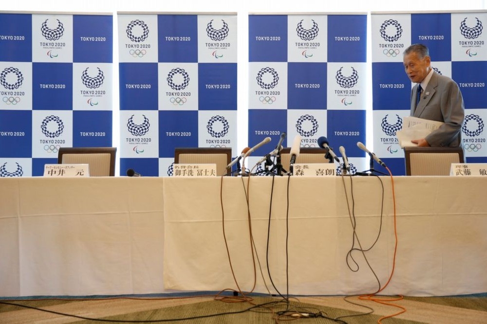 東京都知事小池百合子出席奧運倒數2年慶祝活動。（湯森路透）