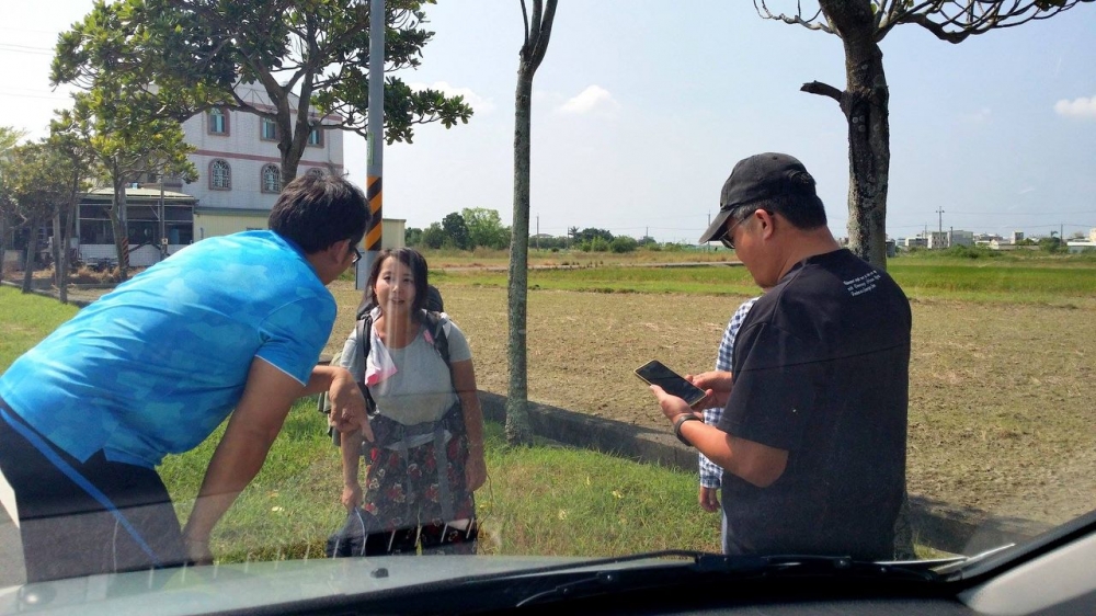伊藤的故事透過媒體傳播出去，有熱血的台灣人還專程開車「尋找伊藤」，為她打氣。（飯島丸提供）