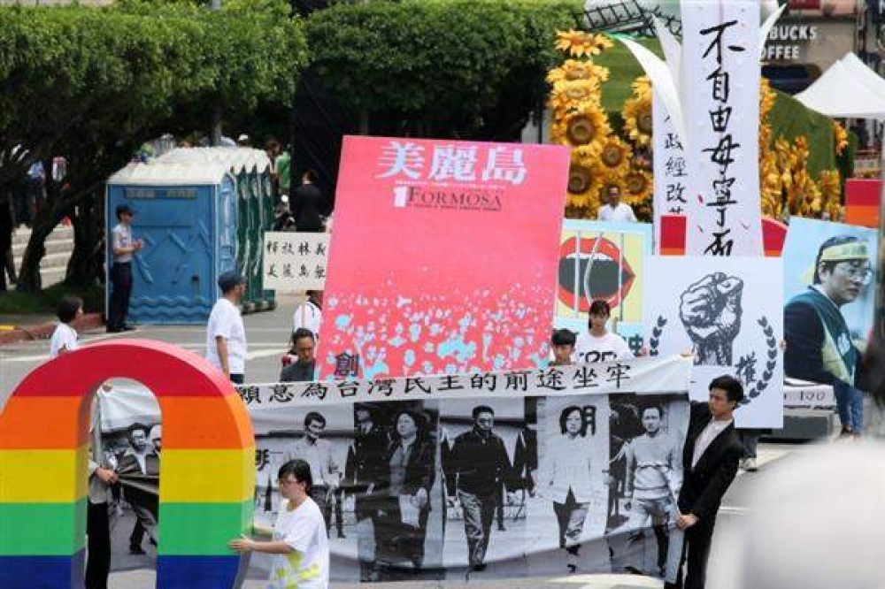 台灣的民主是台灣對抗中國威嚇、保護自己生活方式最有利的武器。（照片來源：總統府）