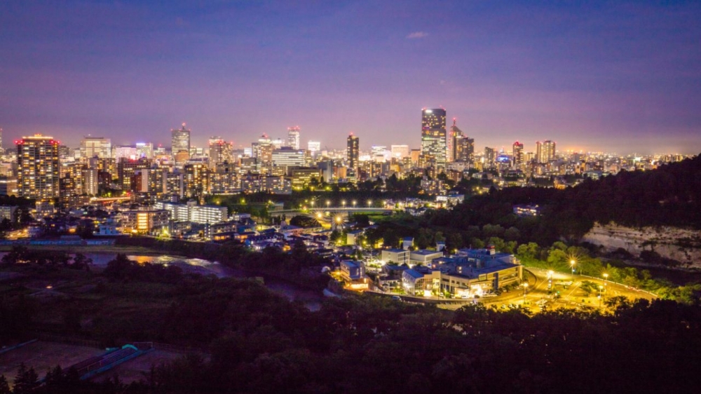仙台市夜景（圖片來源：株式会社VISIT東北）
