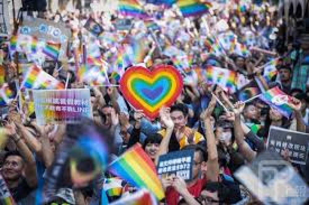 LGBT在中國是敏感議題，美國駐中國北京大使館卻選6月4日辦相關活動。圖為示意照片。（資料照片）