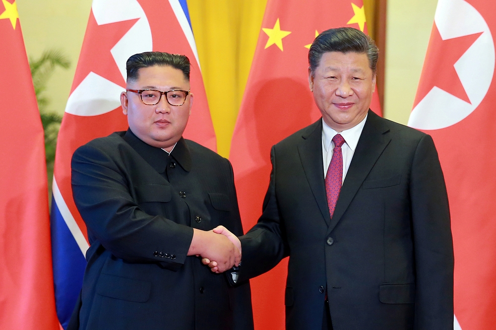 中國擔心在兩韓峰會及川金會後，將失去地緣政治影響力。（湯森路透）