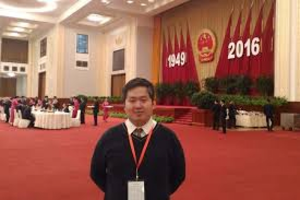 在中國北京大學攻讀博士的台籍學生王裕慶在接受港媒採訪時表示，自己也打算在明年向中共提出入黨申請。（取自中國台灣網）