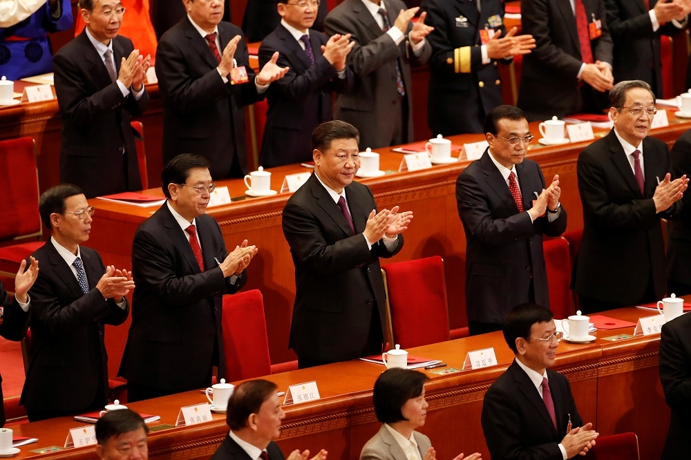 中國國家主席習近平委託中央組職部長陳希前往北戴河會見專家，多名高層領導人不在北京。（湯森路透）
