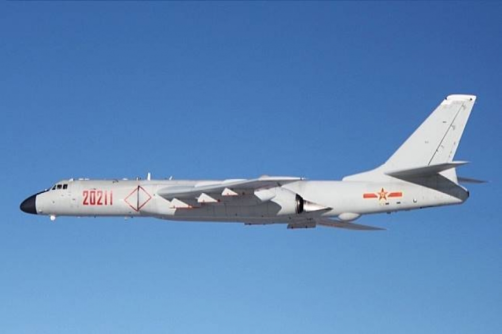 中國空軍將派出轟6K轟炸機將參加俄羅斯舉辦的「國際軍事比賽2018」。（圖片取自維基百科）