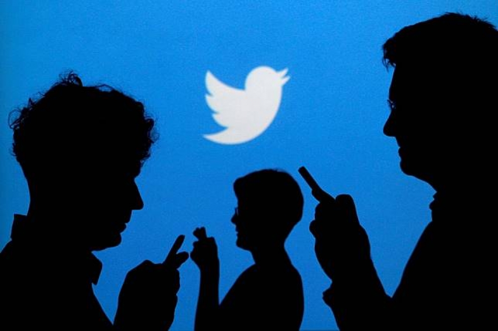 推特目前停止了2個涉嫌干涉美國大選的帳號。（湯森路透）