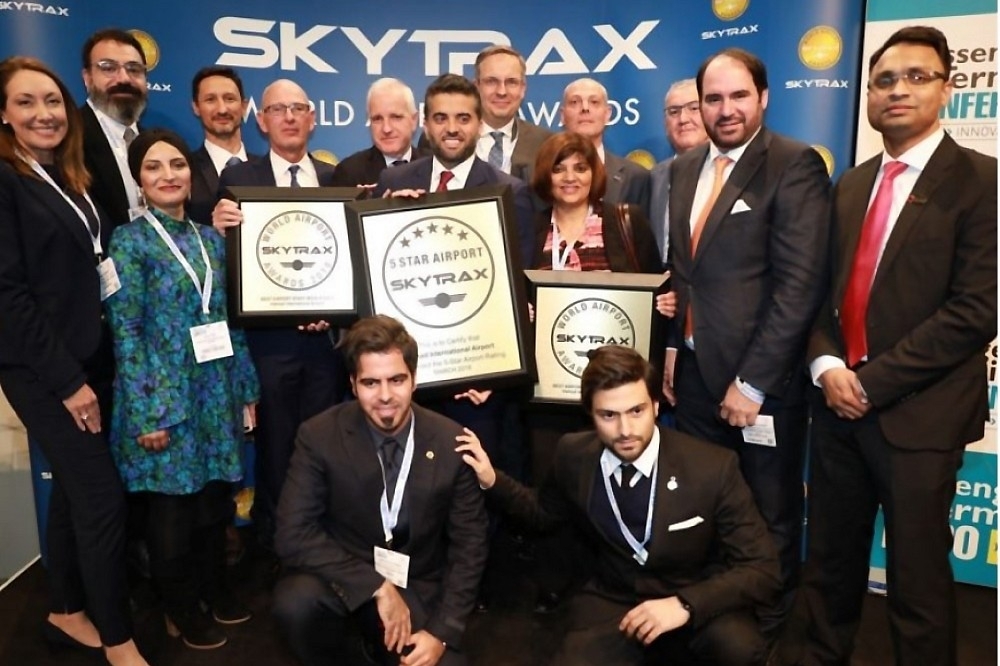 Skytrax「the World’s Best Airline in 2018」頒獎（圖片：Skytraxｅ官方網站）