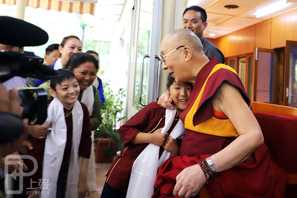 流亡藏人認為，「有達賴在的地方才是真正的西藏。」（攝影：羅佳蓉）