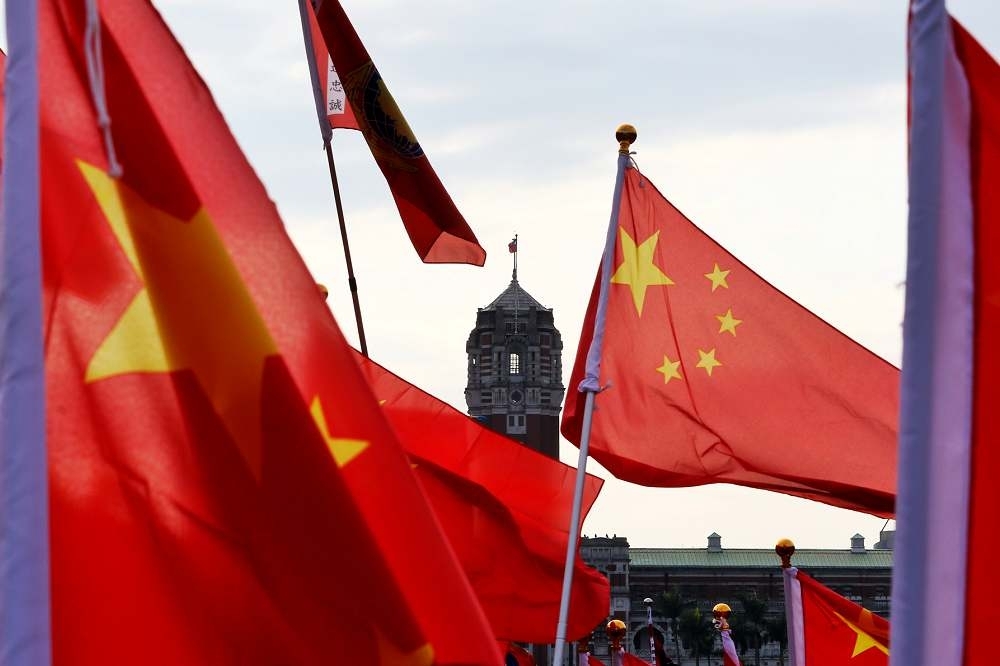 台中市遭取消東亞青運主辦權，傳出是因北京不滿「2020東京奧運正名」公投連署，但事實上，中國最在意的其實是「禁掛五星旗」公投。（攝影：陳品佑）