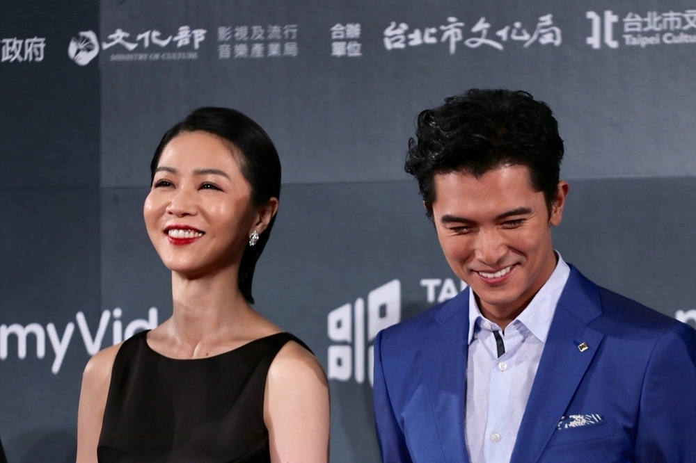 謝盈萱（左）、邱澤以《誰先愛上他的》榮登本屆台北電影獎影后影帝（攝影：張凱婷）