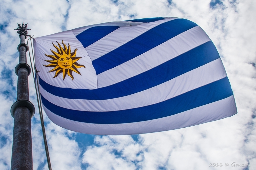 烏拉圭國旗（Gonzalo G. Useta＠CC.BY 2.0）