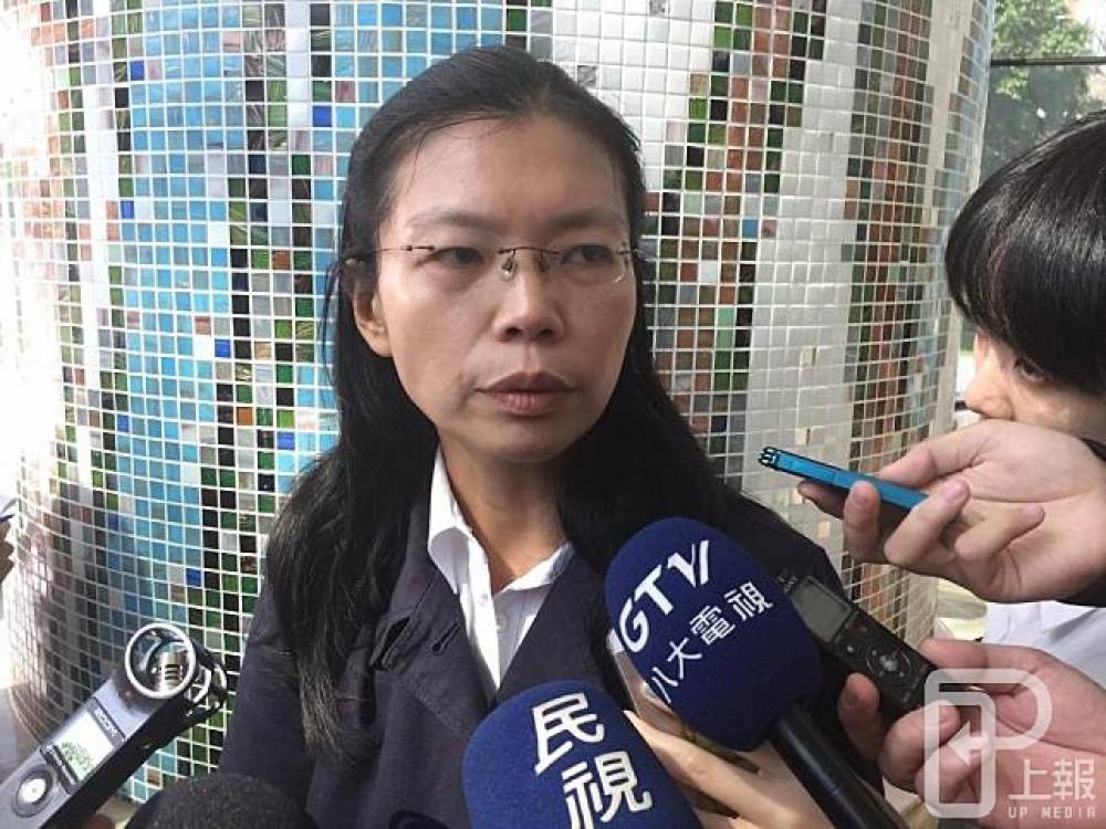 長期關注人權議題的前民進黨黨工入境中國後失蹤9天，其妻李凈瑜28日表示已收到消息，證實丈夫正被中國國安單位拘留。（攝影：仇佩芬）