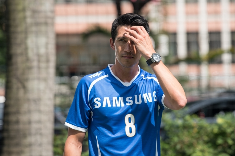 台灣足球英雄陳昌源（Xavier Chen，又名夏維耶）。（攝影：李昆翰）