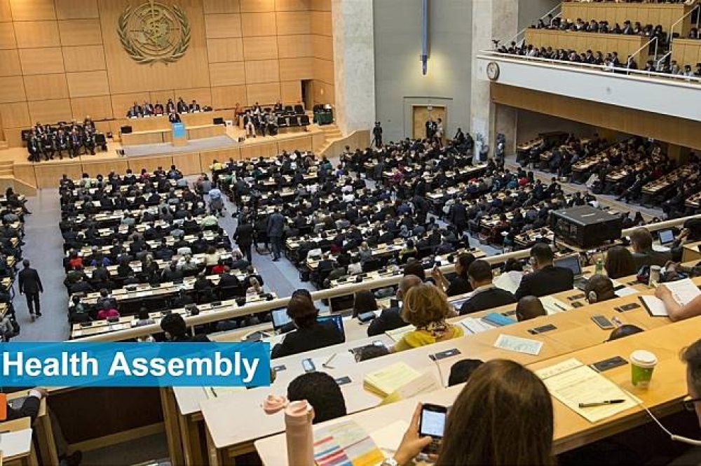 第71屆世界衛生大會（WHA）21日在瑞士日內瓦登場，是否討論到「台灣議題」有待觀察。（圖片取自WHO網站）