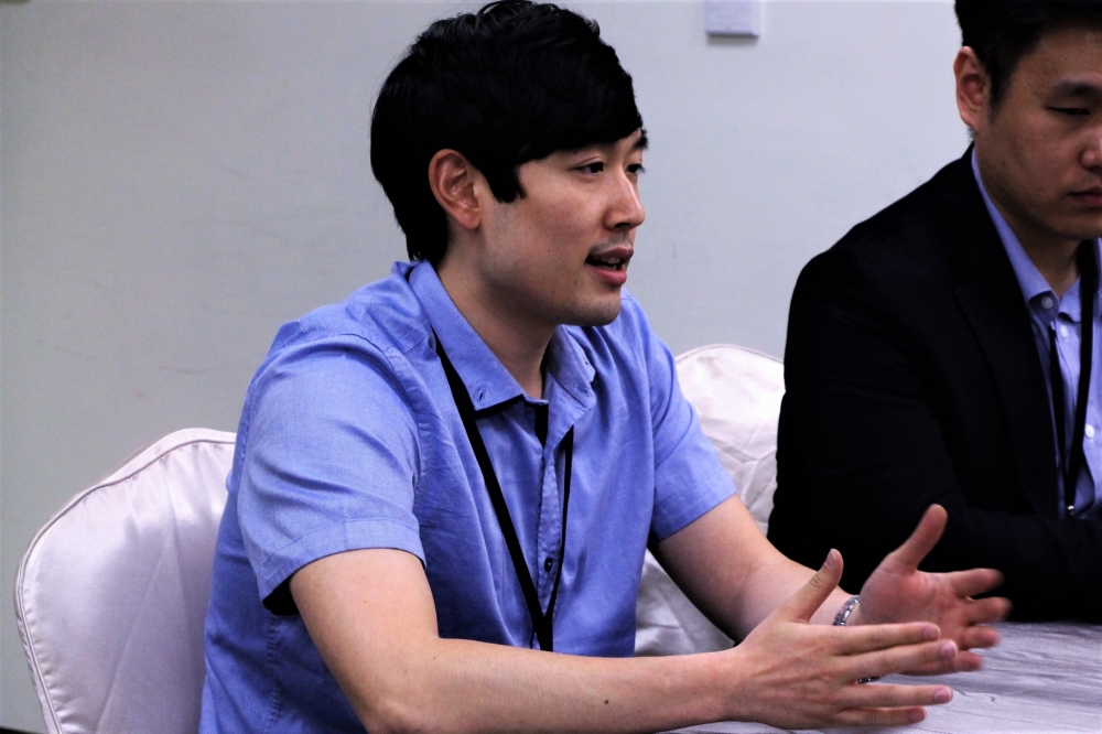 國際電子競技聯合會賽事籌備組代表 Jae Yoon Sa。