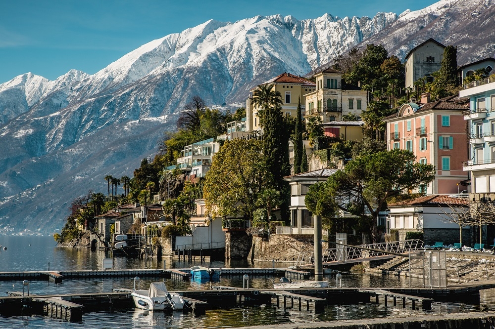 提契諾阿斯科納景色。（Switzerland Tourism © Jan Geerk）