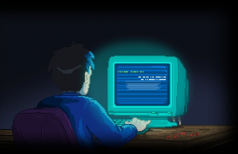像素解謎《滯留》於5月16日登陸Steam，而玩家將負責帶領主角逃離這場劫難。（圖片來源：Steam商店）