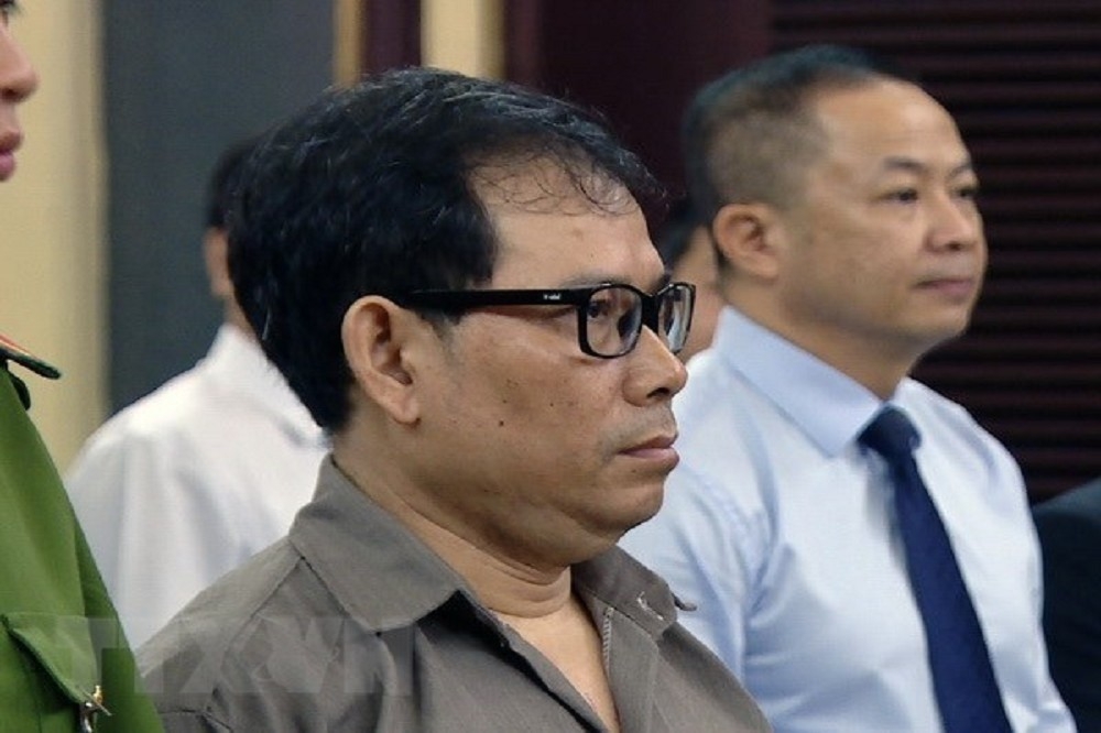 越裔美籍異議人士詹姆斯漢阮22日遭越南胡志明法院判刑。（翻攝VietNamNet Bridge網站）