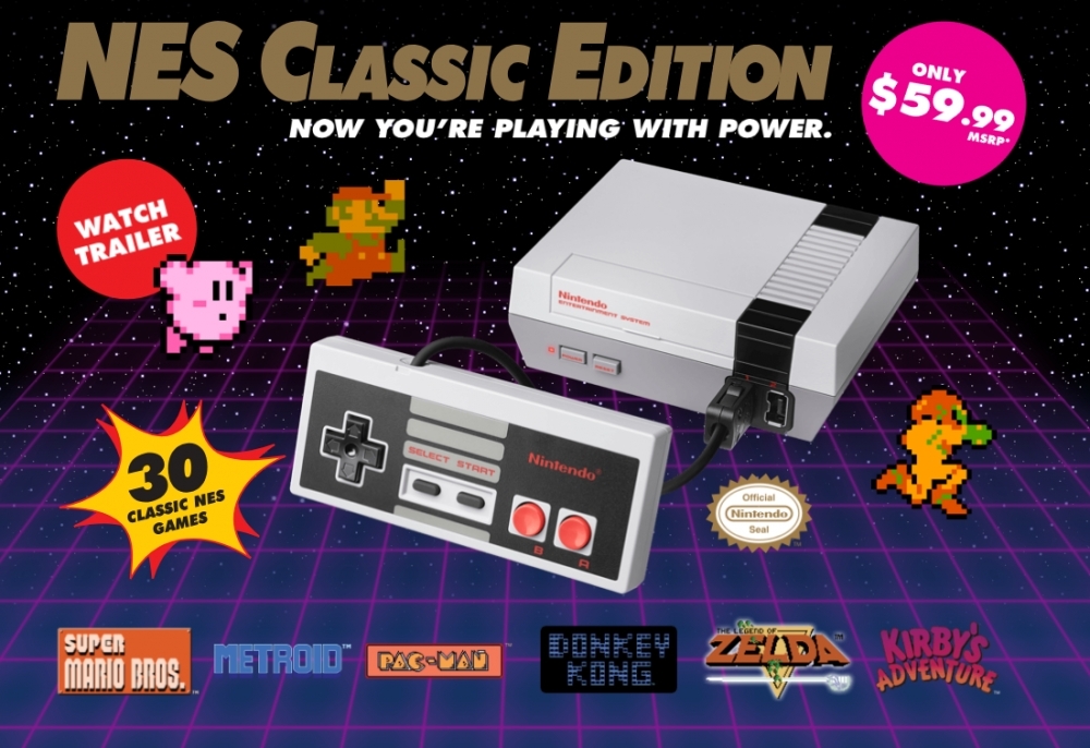 任天堂日前宣布，已停產《NES經典版》將於六月重新上市。（圖片來源：Nintendo）