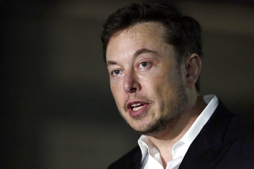 美國電動車龍頭業者特斯拉（Tesla）執行長馬斯克（Elon Musk）資料照。（美聯社）
