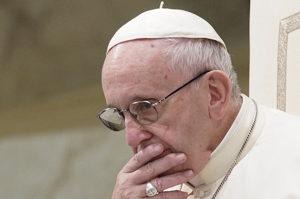 羅馬天主教教宗方濟各（Pope Francis）坦言教會未能徹底解決令人反感的罪行進而引起眾人憤怒，令天主教社會感到痛苦和羞愧。（美聯社）