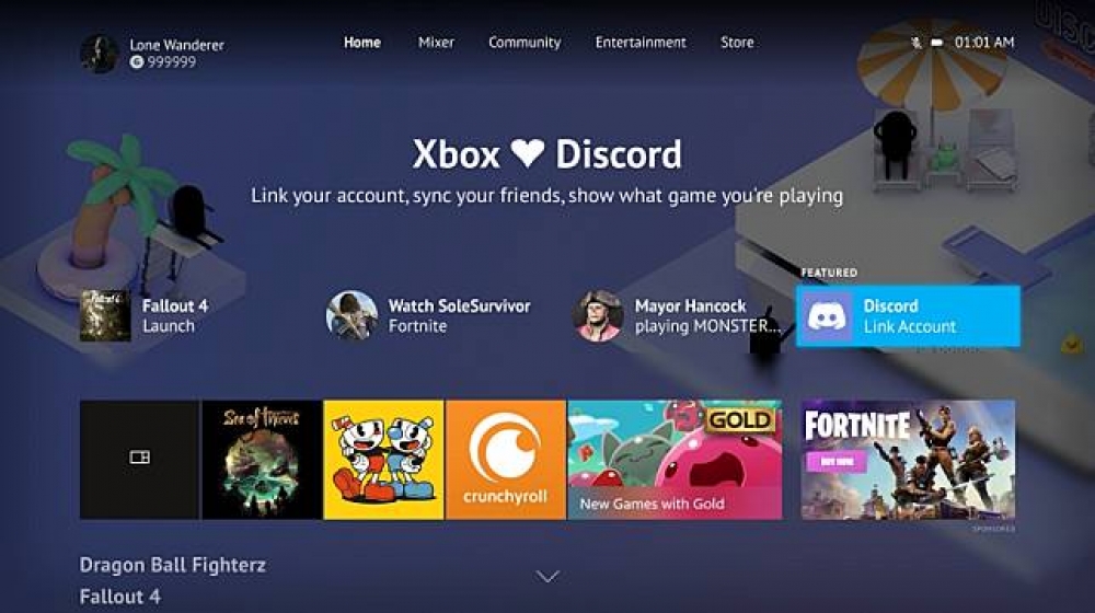 微軟Xbox Live將與語音通訊軟體「Discord」整合。（圖片來源：Xbox官網）