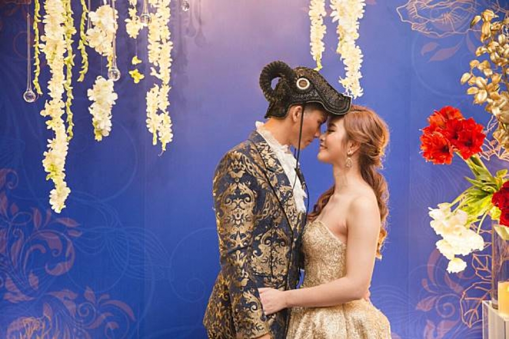 台南大員皇冠假日酒店推出波希米亞婚禮體驗活動。（照片提供：台南大員皇冠假日酒店）
