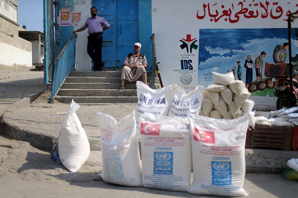 美國切斷對聯合國近東巴勒斯坦難民救濟工作署（UNRWA）援助。（湯森路透）