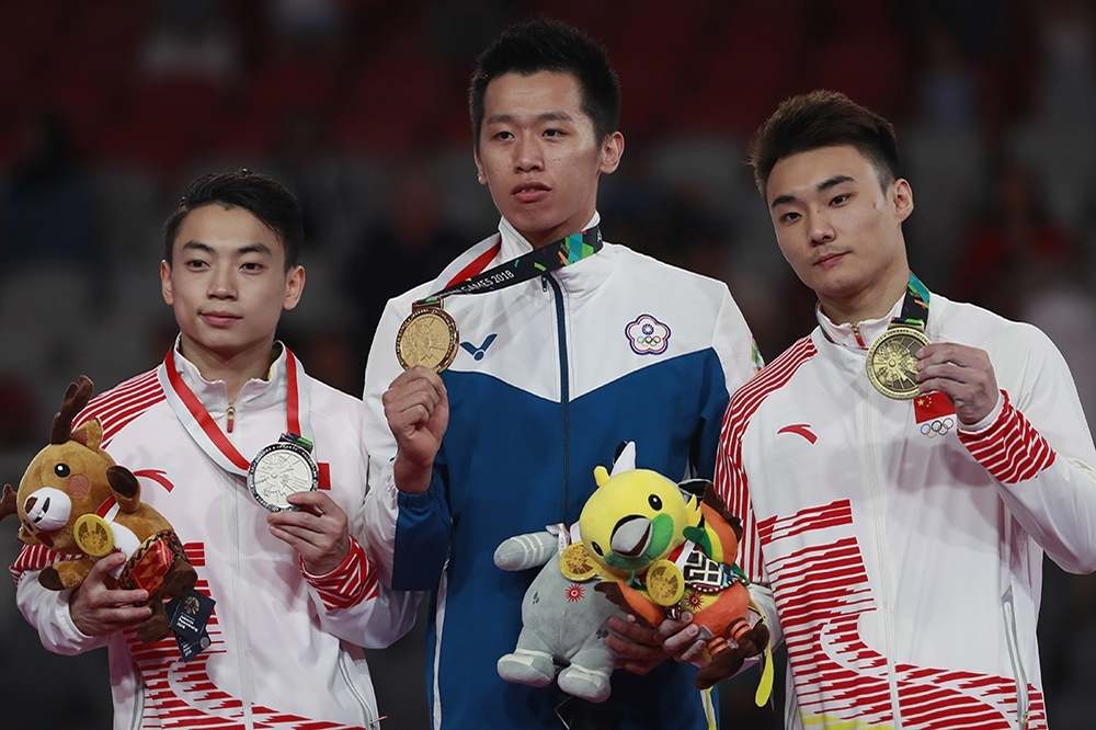 2018雅加達亞運賽事2日結束賽事，本屆中華隊共得17金19銀31銅，名列第7。（美聯社）