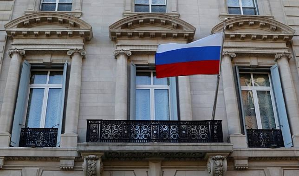 美國總統川普26日宣布驅逐境內60名俄外交官，關閉位在西雅圖的俄國領事館。（湯森路透）