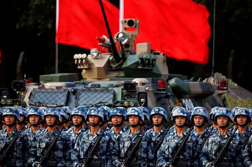 中國近日召開中央軍委擴大會議，除確定武警指揮體制重大變革外，還決定了一連串軍方高級將領的人事變動。（湯森路透）