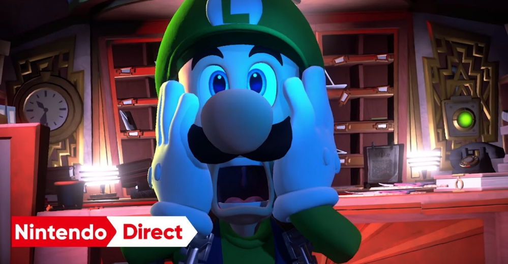今日（14）任天堂情報放，《路易吉洋樓3》將於2019年發售並支援繁中。（圖片來源：Nintendo）