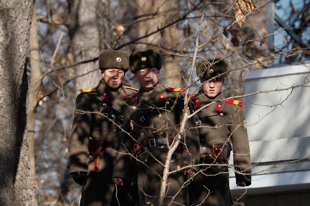 再傳北韓士兵跨越邊境投誠南韓。圖非當事人。（湯森路透)