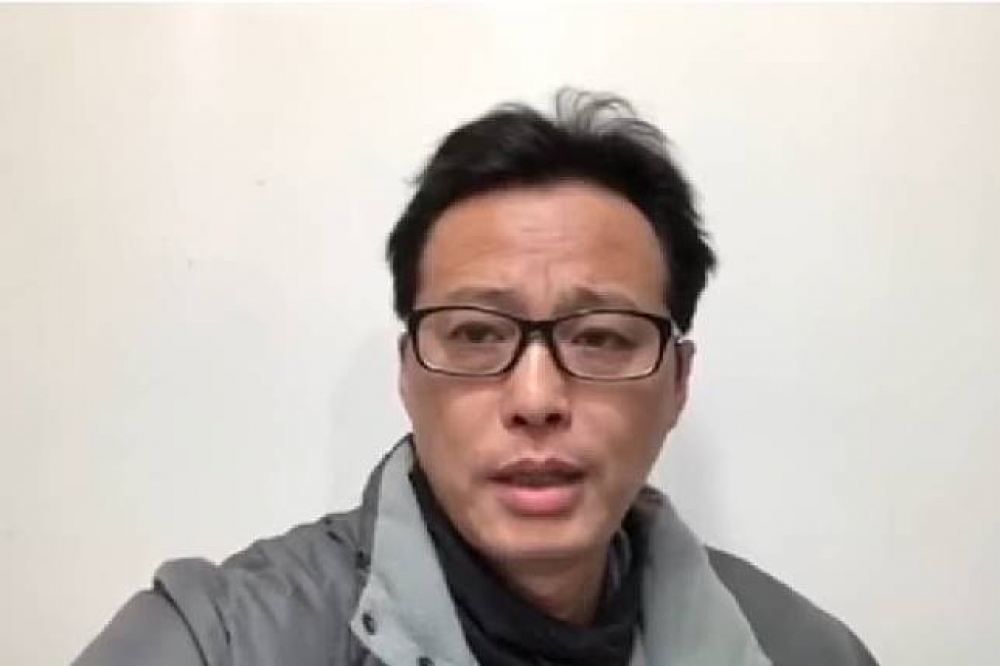 北京藝術家華涌因拍攝報導「低端人口」遭捕。（翻攝自youtube）