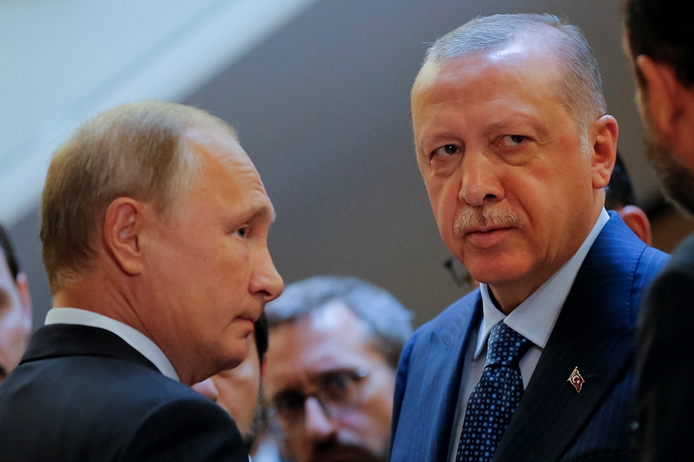 俄羅斯與土耳其達成協議在敘利亞反對派佔領的伊德利卜省設立非軍事緩衝區。（湯森路透）