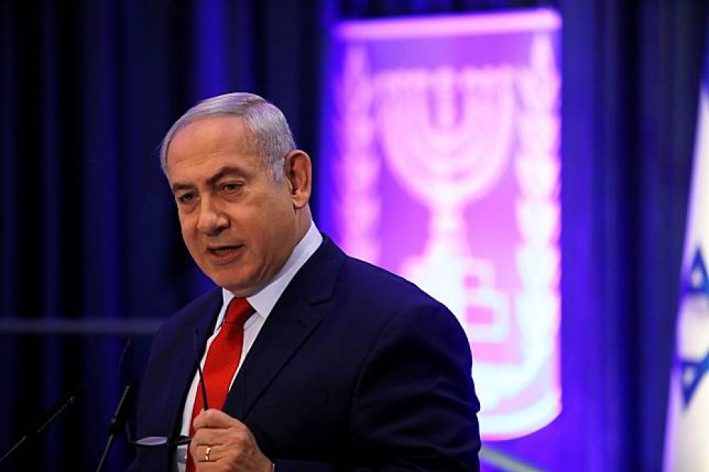 以色列總理納坦雅胡（Benjamin Netanyahu）。（湯森路透）
