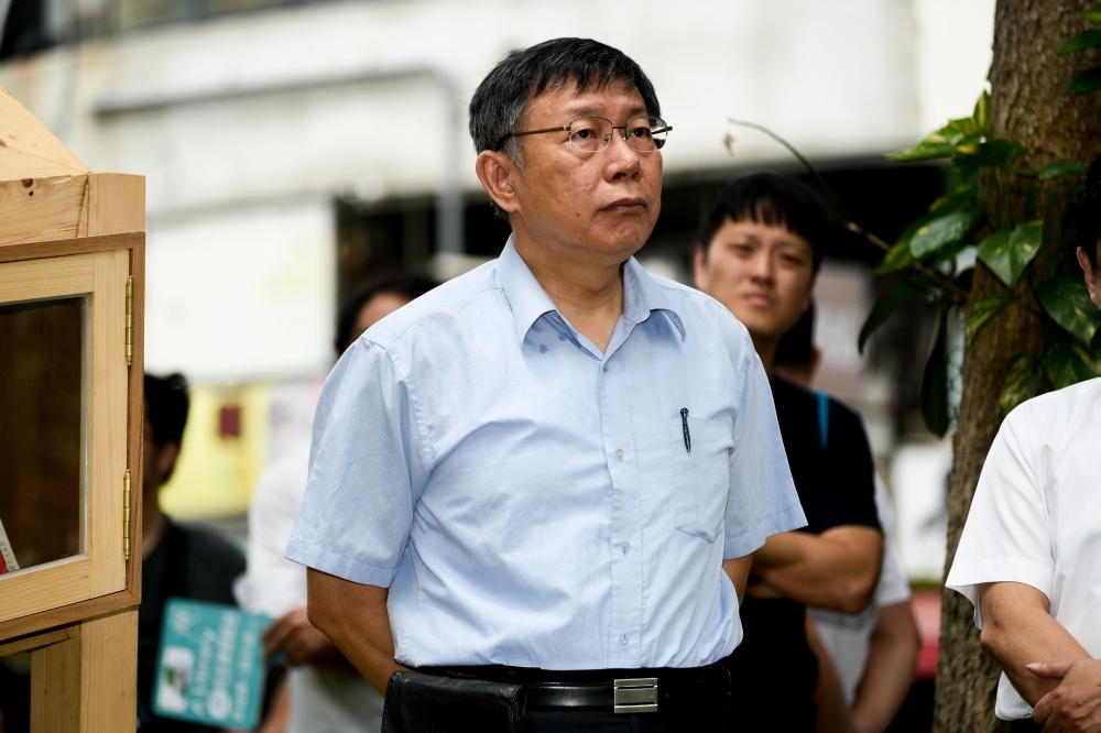 台北市長選舉是否禮讓柯文哲，已在民進黨內形成兩派意見。（攝影：林家賢）
