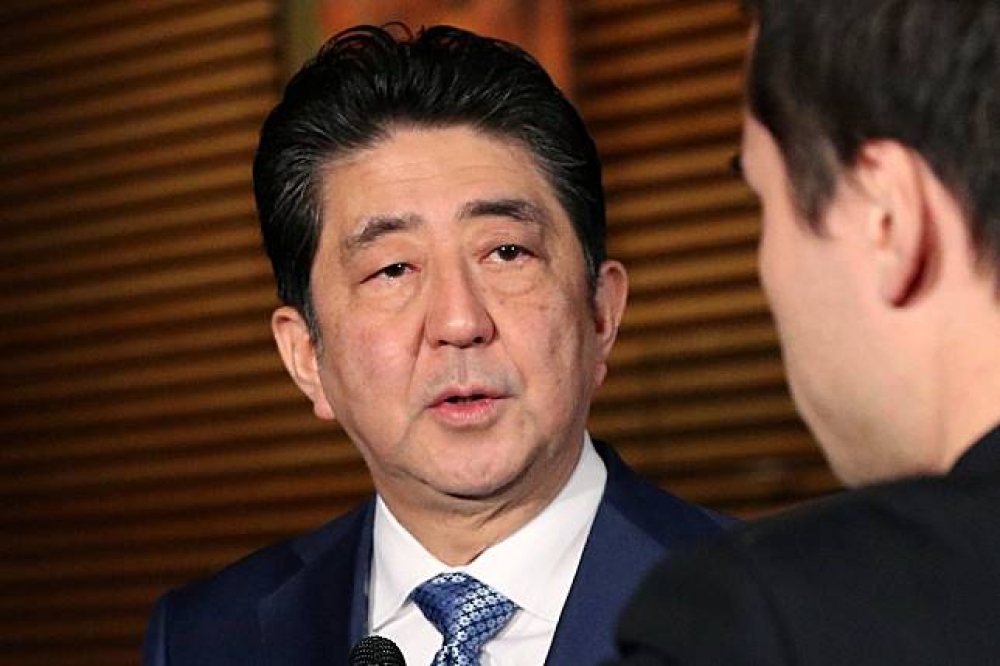 第四次組閣的日本首相安倍晉三，承諾將提供全國所有3至5歲兒童免費學前教育。（湯森路透）