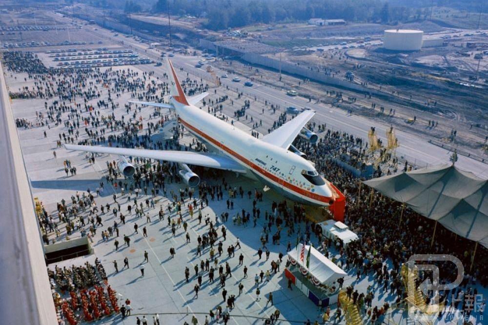 1968年9月30日，波音出廠首架747巨無霸客機。（取自波音官網）