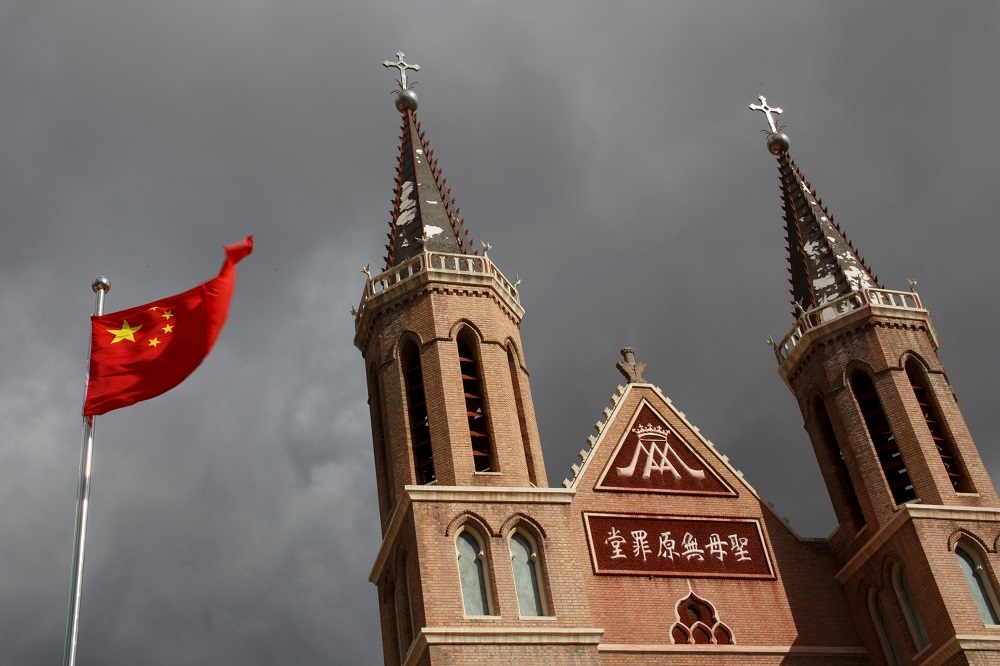 中、梵關係好轉，中國2位主教將參加教廷舉行的世界主教會議第15屆常規會議。（湯森路透）