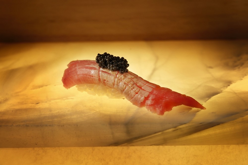 篠原秀和主廚的壽司（圖片：台北美福大飯店）
