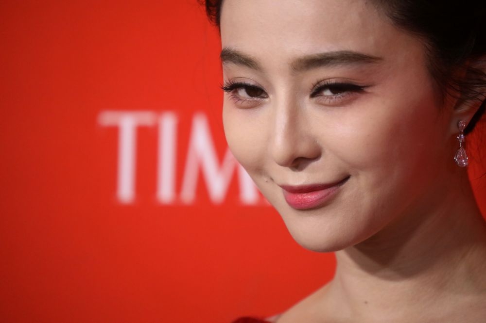 中國著名女演員范冰冰因逃稅遭處鉅額罰款。（湯森路透）