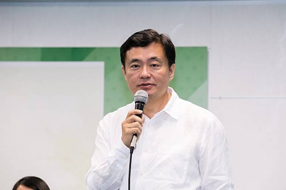 民進黨秘書長洪耀福日前表示民進黨未收過慶富捐款，遭到媒體踢爆說謊，28日發出新聞稿致歉。圖為資料照片。（攝影：陳育陞）