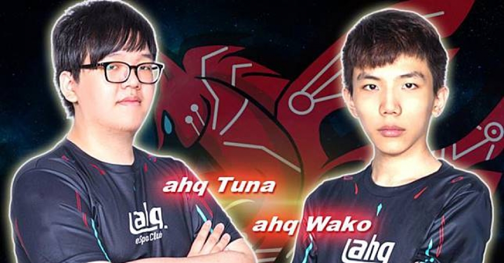 ahq戰隊今（27）日下午於臉書宣布Wako、Tuna兩位選手正式加盟ahq《英雄聯盟》戰隊。