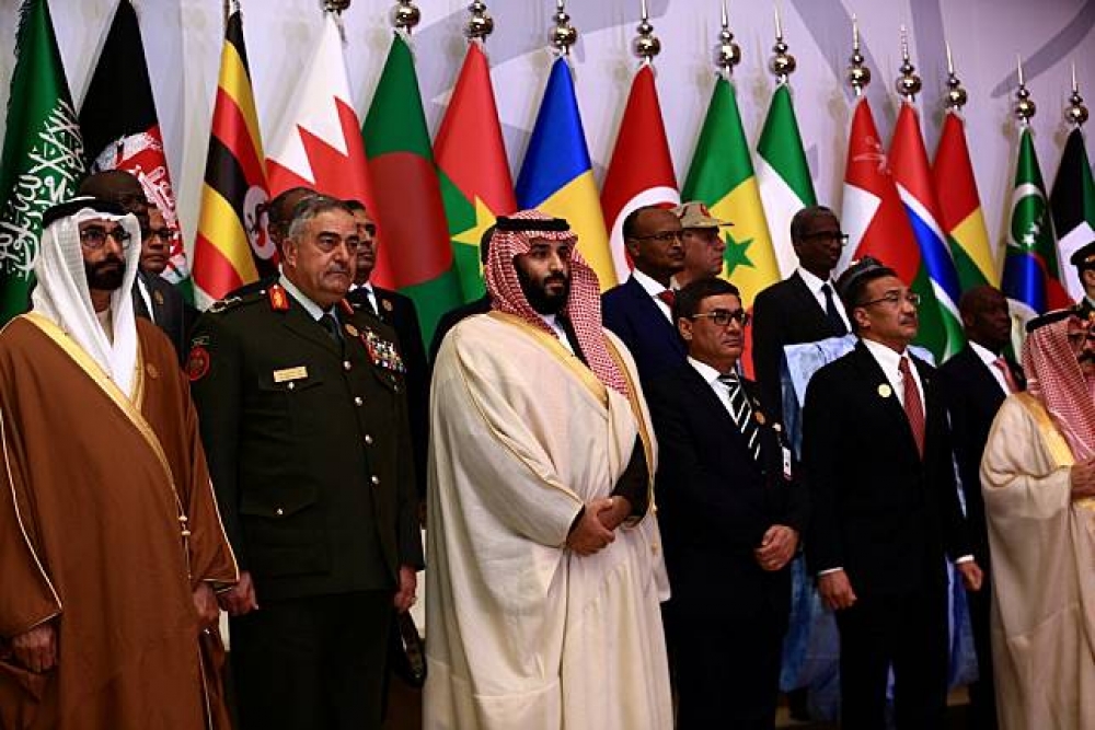 埃及恐攻事件後，沙國王儲薩勒曼號召41國國防部長開會。（湯森路透）