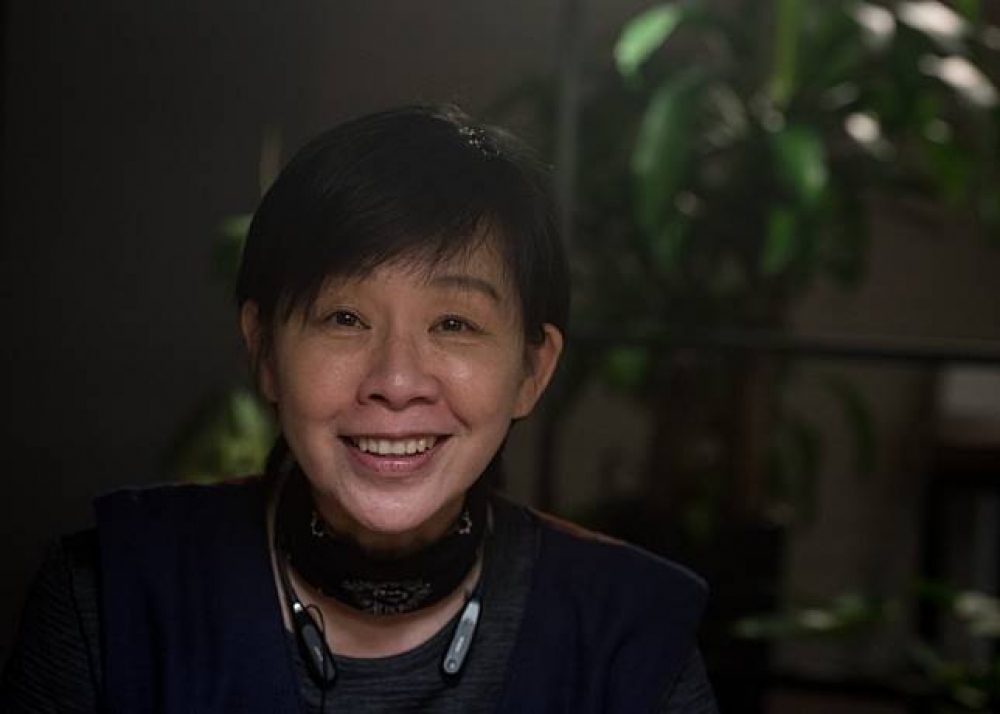 林子凌是環保女鬥士，在社運界有「流氓婆」的綽號，與環保署副署長詹順貴是台灣知名的社運夫妻檔。（攝影：李昆翰）