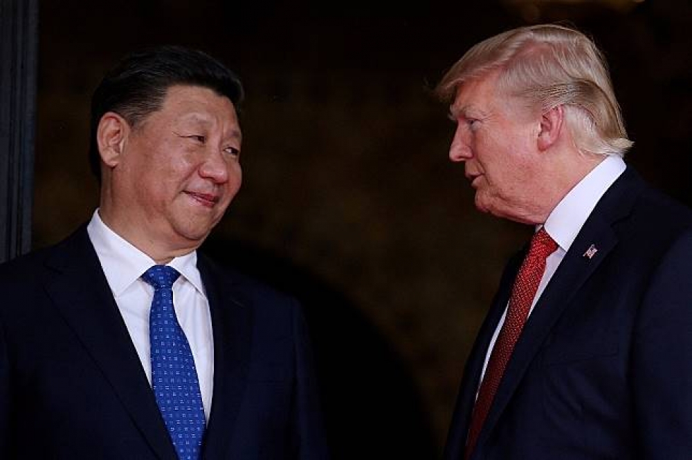 美國總統川普與中國領導人習近平的會面格外引起外界關注。（湯森路透）