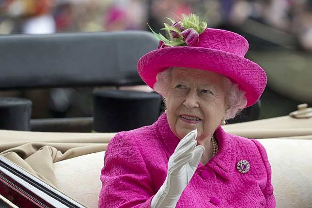 英國女王伊莉莎白二世6月於艾斯卡。（美聯社）
